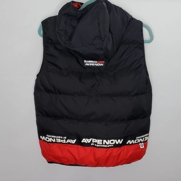 NWOT AAPE MEN'S THINSULATE REVERSIBLE PADDED SHELL JACKET‎ - Picture 9 of 13